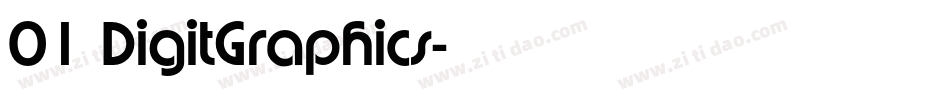 01 DigitGraphics字体转换